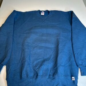 Russell Athletic Men’s Deep Blue Crewneck Sweatshirt